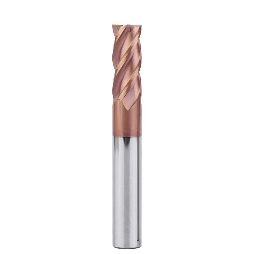 Juego Puntas Fresa Carburo 1 2 4 5 6 8 10 12mm 4 Flautas HRC55 | corte de fresa, cortador de fresado Mecanizado CNC(10x55x10x150mm)