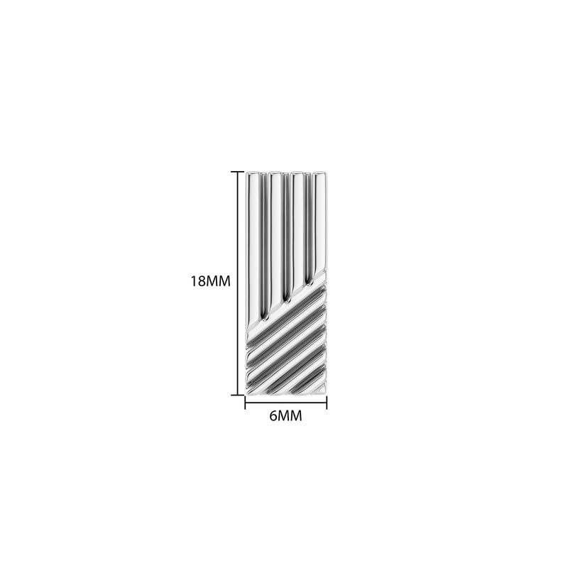 Image of KISNA 9KT / 14KT / 18KT Yellow Gold Millie Linear Earring For Women