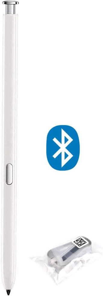 Note 20 Ultra S Pen (WithBluetooth) Replacement for Samsung Galaxy Note 20 Ultra 5G All Versions Touch Stylus Pen with 5*Tips/Nibs (White)