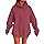 Sweat à Capuche Femme Oversize Coton Manches Longues Hoodie Pull Sweatshirt avec Poche Chaud Chic Élégant Streetwear Y2k Sweatshirts Vetement Femme Automne Sport Grande Taille Sweet Plaid