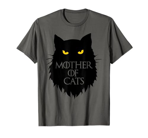 Mother of Cats funny Cat loving mom T-Shirt