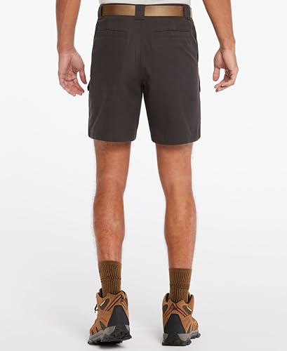Image of Savane Mens 8 inch Hiking Cotton Cargo Shorts with Tech Pocket (Available in Big & Tall)