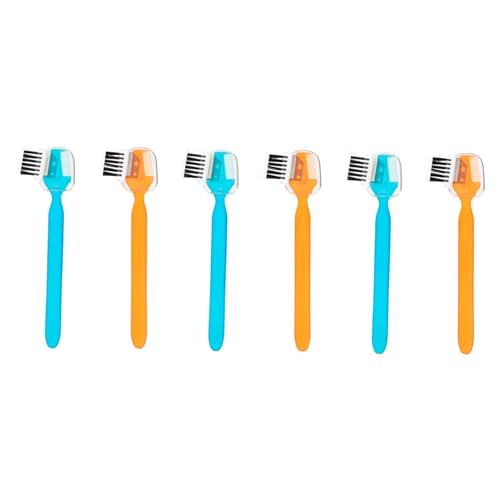 Gogogmee Slim Eyebrow Razor Kit with Brush and Comb Easy to Use for Hair Removal and Brow Styling