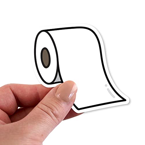 Toilet Paper Stickers, Toilet Paper Sticker, Toilet Paper Laptop Sticker, Toilet Paper Vinyl Stickers, Toilet Paper Decal, Toilet Paper Decals, Laptop ...