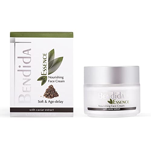 Bendida crema facial nutritiva con extracto de caviar 100 ml,regenera toda la estructura de la piel,mejora la elasticidad,crema de día y de noche