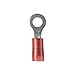 Panduit PN18-8R-M Ring Terminal, 22 - 18 AWG, #8 Stud Size, Nylon Insulated