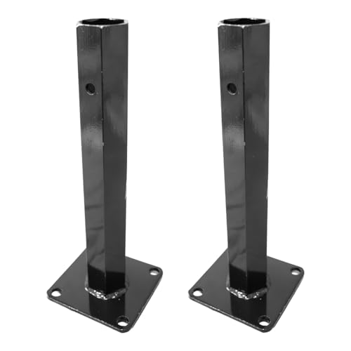 Bricoferr Jeu de poignées pour Roues de motobineuse 32 mm - 28 cm