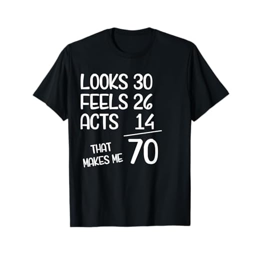 Funny 70 Year Old Math T-Shirt