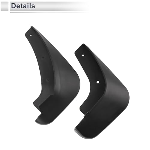 Image of X AUTOHAUX 1set Front and Rear Mud Flaps Splash Guards Mud Guards for Mazda 3(1.6) 2011-2013 W /Mount Accessories