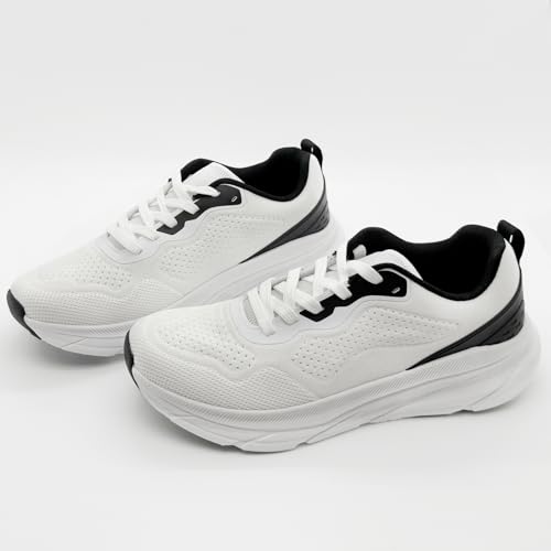 Image of Breathable Running Shoes for Men Non Slip Slip On Walking Shoes Lightweight Walking of Mesh Workout Fashion Comfortable