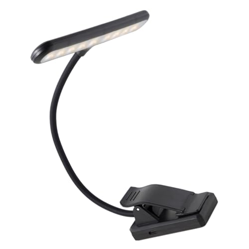 ifundom Music Score Reading Clip-on Piano Lamp 27- Piano Lamp Dimmable Warm White Light