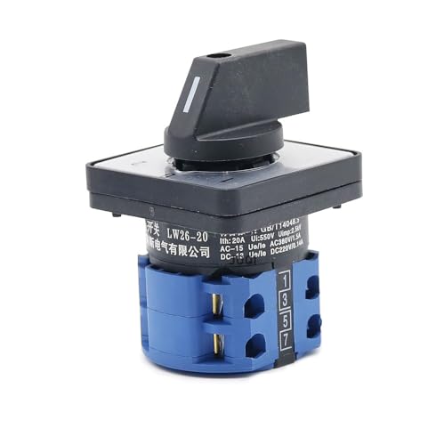 CZKE LW26-20 Transfer Switch 1/2/3/4/5 Floors 440V 20A Forward and Reverse Rotation of Switching Motor 3position Switch 1-0-2(LW26-20-4)