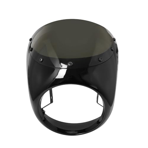 Aileron spoiler pare-brise moto rouge blanc pour vos balades et road trips estivaux