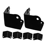 Operitacx Protectores De Esquinas Metálicos De Acero Inoxidable 35 Mm Para Cajas y Gabinetes, Paquete De 6 Piezas Para Protección y Uso Profesional