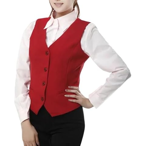 YONGHONGKEJI Women's Vintage Sleeveless Waistcoat Cover
