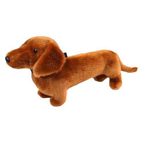 Genérico Perro De Peluche - Juguete De Peluche De Realista, Adorable De Realista, Lindos Y Gigantes, Decoraciones De | para El Hogar, D
