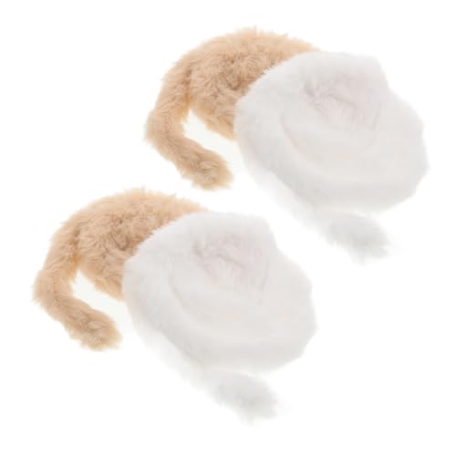 Abaodam 4pcs Thick Fluffy Fuzzy Sticks for Crafts White and Grey Chenille Stems Versatile Twisted Pipe Cleaners for Decor and Adorable Dog Craft Projects