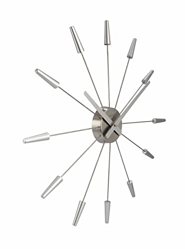 NeXtime 2610zi Plug Inn horloge plastique blanc pour décorer un mur vide