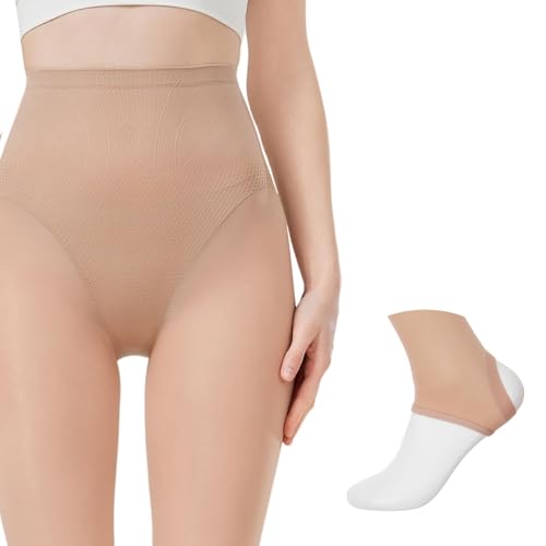 Tights Stirrup Leggings Golf Stocking UV Sun Protective Pantyhose Tights for Wome Dark Skin Color 80D2