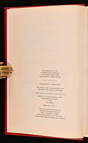 The Kindness of Women 0002237504 Book Cover