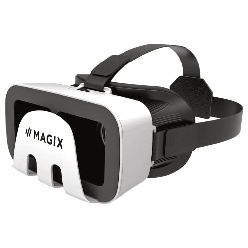MAGIX 3D Virtual Reality Brille VR Headset | kompatibel mit iOS, Android Handy und weiteren gängigen Smartphones in den Größen 4,7 - 6,0 Zoll | inklusive Verstellbarer, elastischer Träger (1 Stück) - Image 5