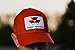 J&D Productions Red Massey Ferguson Tractor Logo Hat with Mesh Back