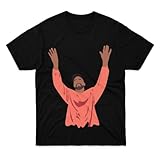 Mens Womens T-Shirt Kanye Cotton Pablo Unisex to Shirt The Tee of Life Graphic T Shirts Short Sleeve Top for Boys Girls Teen, One Size
