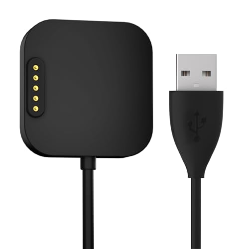 Compatible with SyncUP Kids Watch 2 Charger Magnetic Charger with 3.18 FT USB Cable Smartwatch Accessories Black (Not for SyncUP Watch 1)