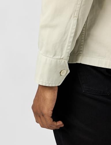 Image of BOSS Men's Twill Cargo Pocket Zip Up Overshirt