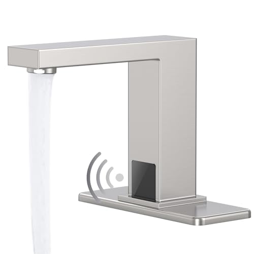 Touchless Bathroom Sink Faucet, Greenspring Smart Commercial Automatic Sink Faucet