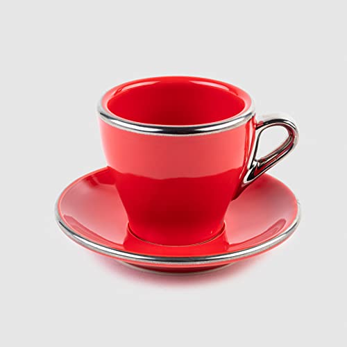 Cappuccino Tasse Rot Terra Keramik Amazon.de Handmade Produkte