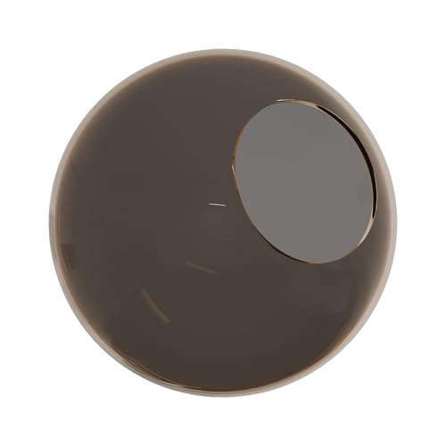 Image of KASTLITE 12 inch Bronze Acrylic Lamp Post Globe, 5.25 inch Neckless Opening, USA