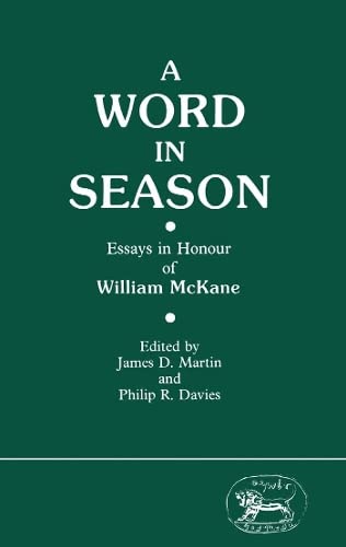 Buy Word in Season: Essays in Honour of William McKane — BookShops.in