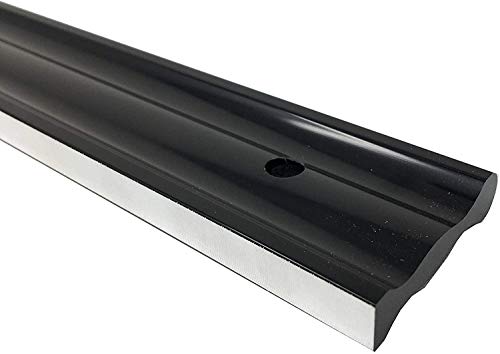 50 inch Anodized Aluminum Straight Edge | Straight to within .003 over full 50 inch length with machined flat and smooth reference edge, contoured cross section for easy gripping and hanging hole