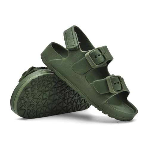 Toddler Unisex Adjustable Buckle Sandals – Comfortable Open Toe Beach & Pool Shoes for Boys & Girls with Back Strap2