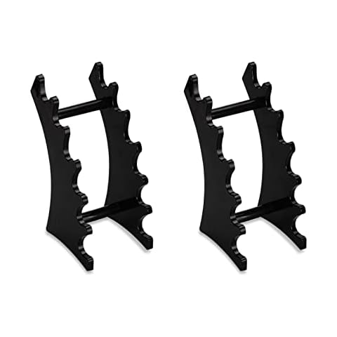 WEIWEIHOPE 2 Pcs Makeup Brush Display Stand Acrylic Pen Holder Plastic Detachable Assembled Makeup Brush Storage for Brushes Eyeliner Lipstick Cover