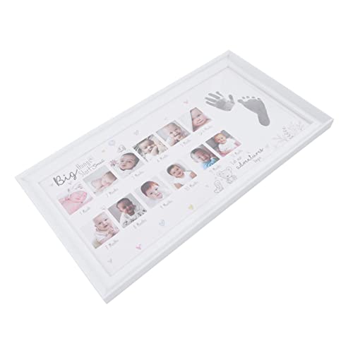 ifundom Commemorative Baby Present First Year Photo Holder Baby Growth Frame Unique Newborn Picture Frame