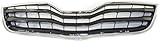 Garage-Pro Grille Assembly Compatible with 2010-2011 Toyota Camry Chrome Shell with Painted Black Insert