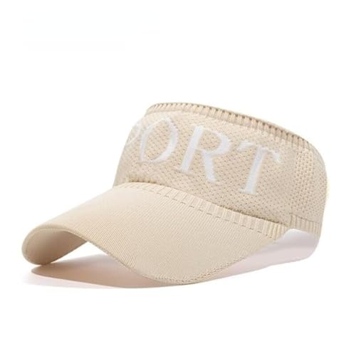 Unisex Cotton Adjustable Sports Sun Visor Cap