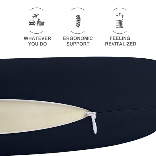 Almohada U espuma viscoelástica 30 cm 25 cm miniatura 5