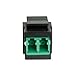 ROLINE Keystone LWL-Adapter LC/LC Duplex, Single Mode, OS2, APC