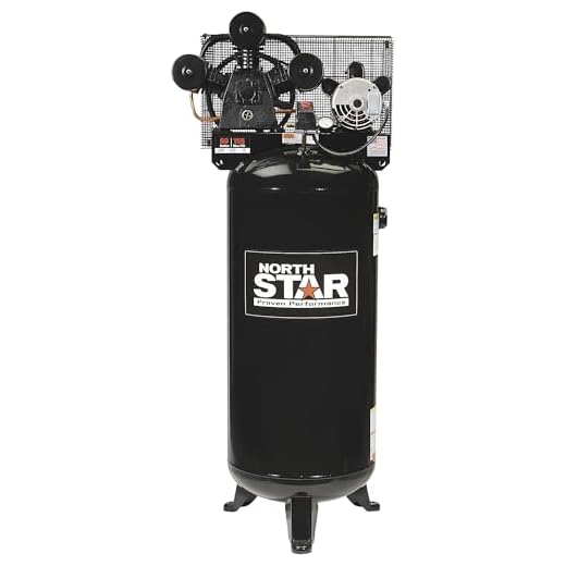 NorthStar High-Flow Electric Air Compressor - 4.7 HP, 60-Gallon Vertical Tank