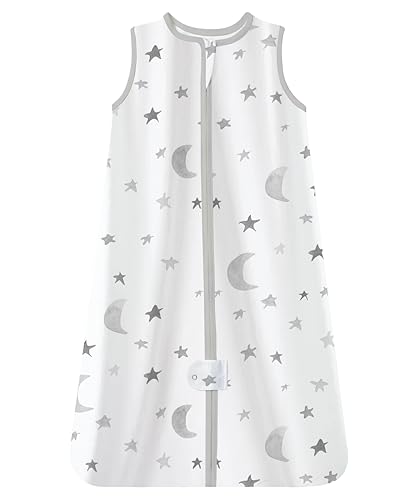 Image of TotAha Toddler Sleep Sack 2T-3T-4T, 0.5 TOG Lightweight, Stretchy, Silky Sleep Bag, Buttery Soft Wearable Blanket Baby Sleeping Sacks With 2-way Safe Zipper, Grey