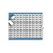 Brady TMM-65-PK, 111474 0.5" Vinyl Pre-Printed Wire Marker w/Legend: 65, 4 Packs of 25 pcs