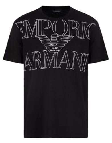 Emporio Armani Man Bold Logo Round-Neck T-Shirt Black XXL