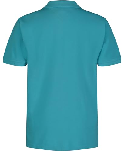 Tommy Hilfiger Boys' Short Sleeve Pique Ivy Polo Shirt, Button Closure, Soft & Comfortable2