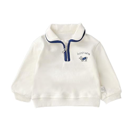 wkcco Toddler Baby Sweatshirt,Long Sleeved College Style Lapel Casual Versatile Fall Outwear