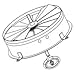Shoemaker 91-14 14" Round Step Down Diffuser - White