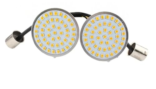 Clignotants de moto pour 1156 arrière jaune Street Glide Touring
