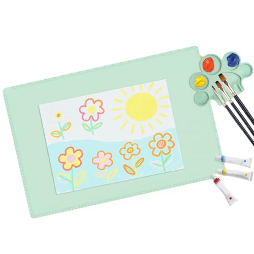 Tapis de dessin en silicone pour les ateliers peinture et loisirs créatifs à la maison